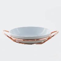 Redgold oven round bowl - Coupe basse Redgold special four 36(51)cm H.9cm